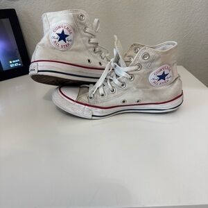 Converse High Tops in Classic White